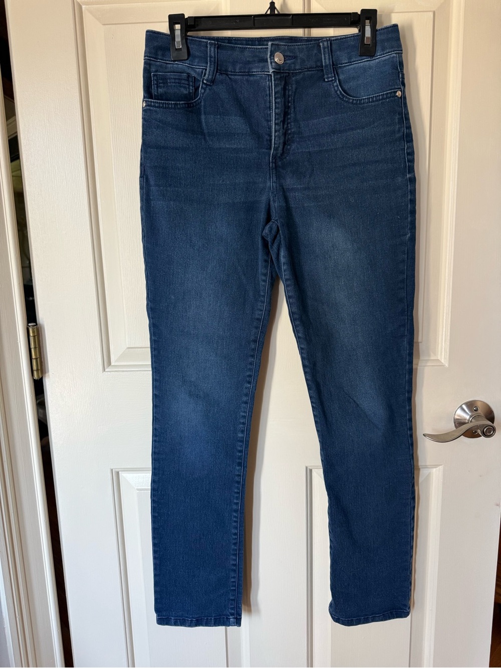Bandolino Women's Skinny Jeans in Dark Blue Wash